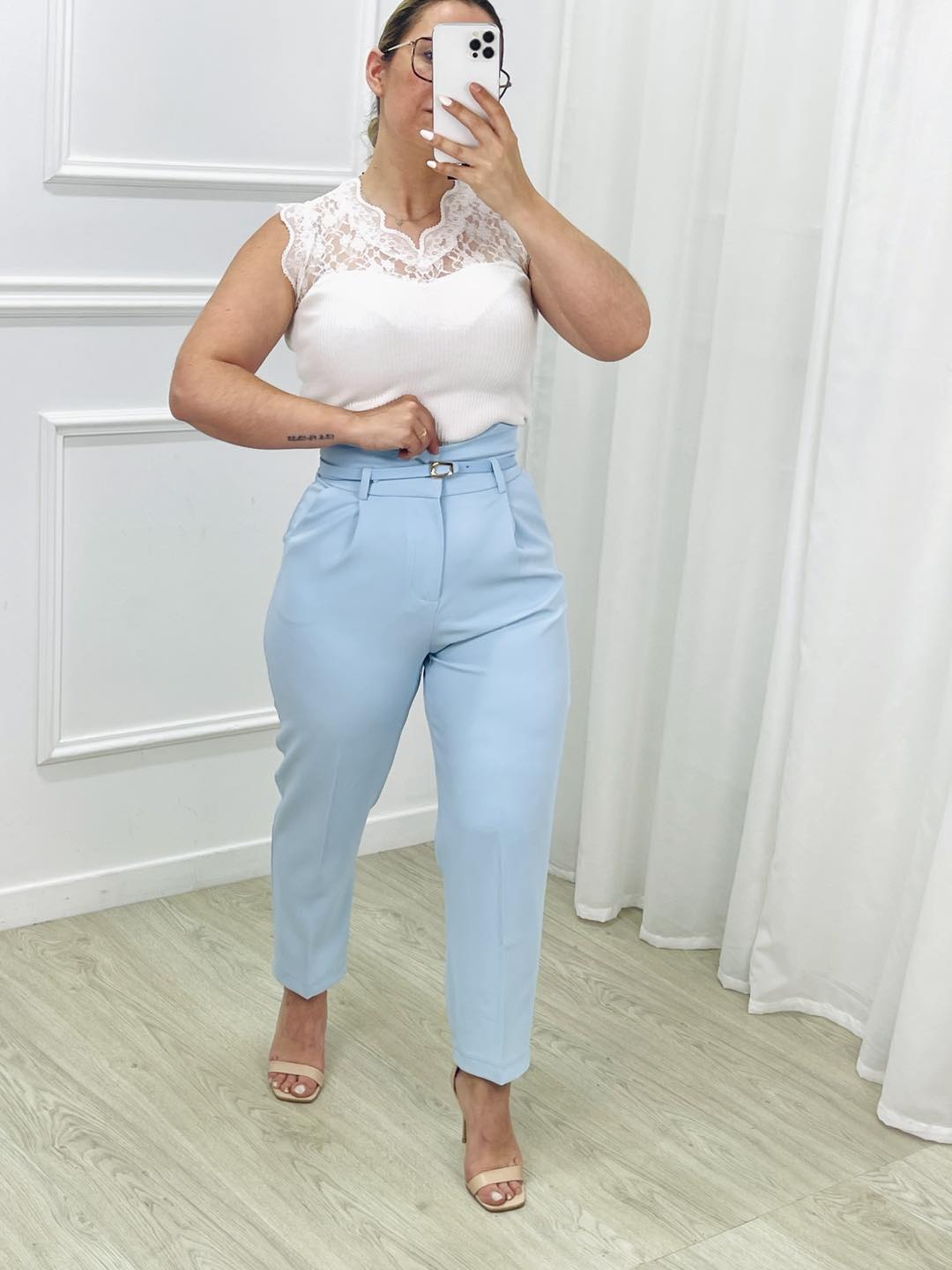 CALÇA MIA AZUL