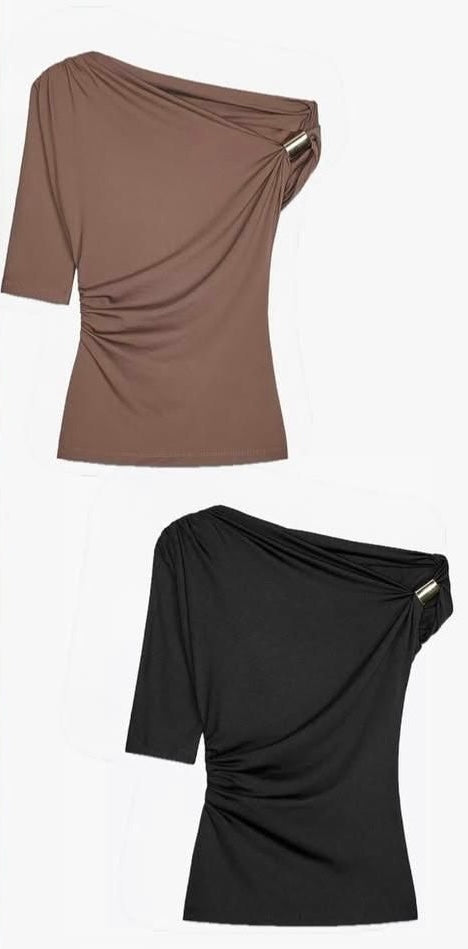 CAMISOLA ASSIMÉTRICA