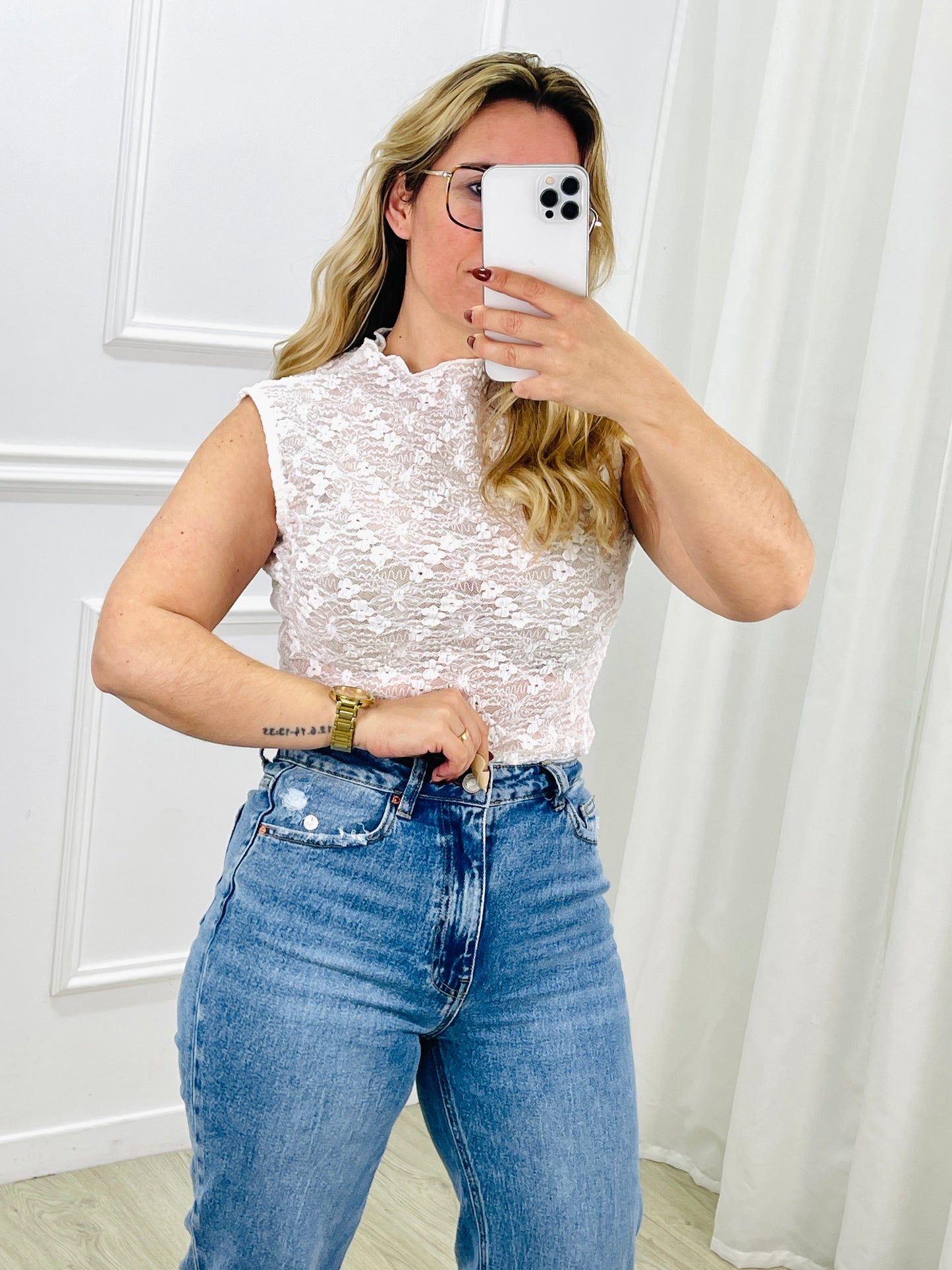 CAMISOLA RENDA BRANCA