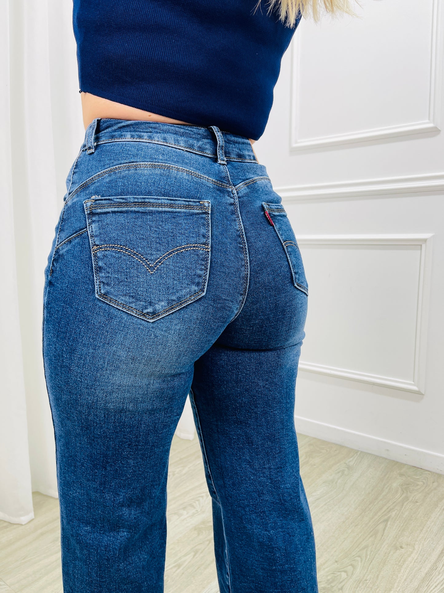 CALÇA WIDE LEG PUSH UP
