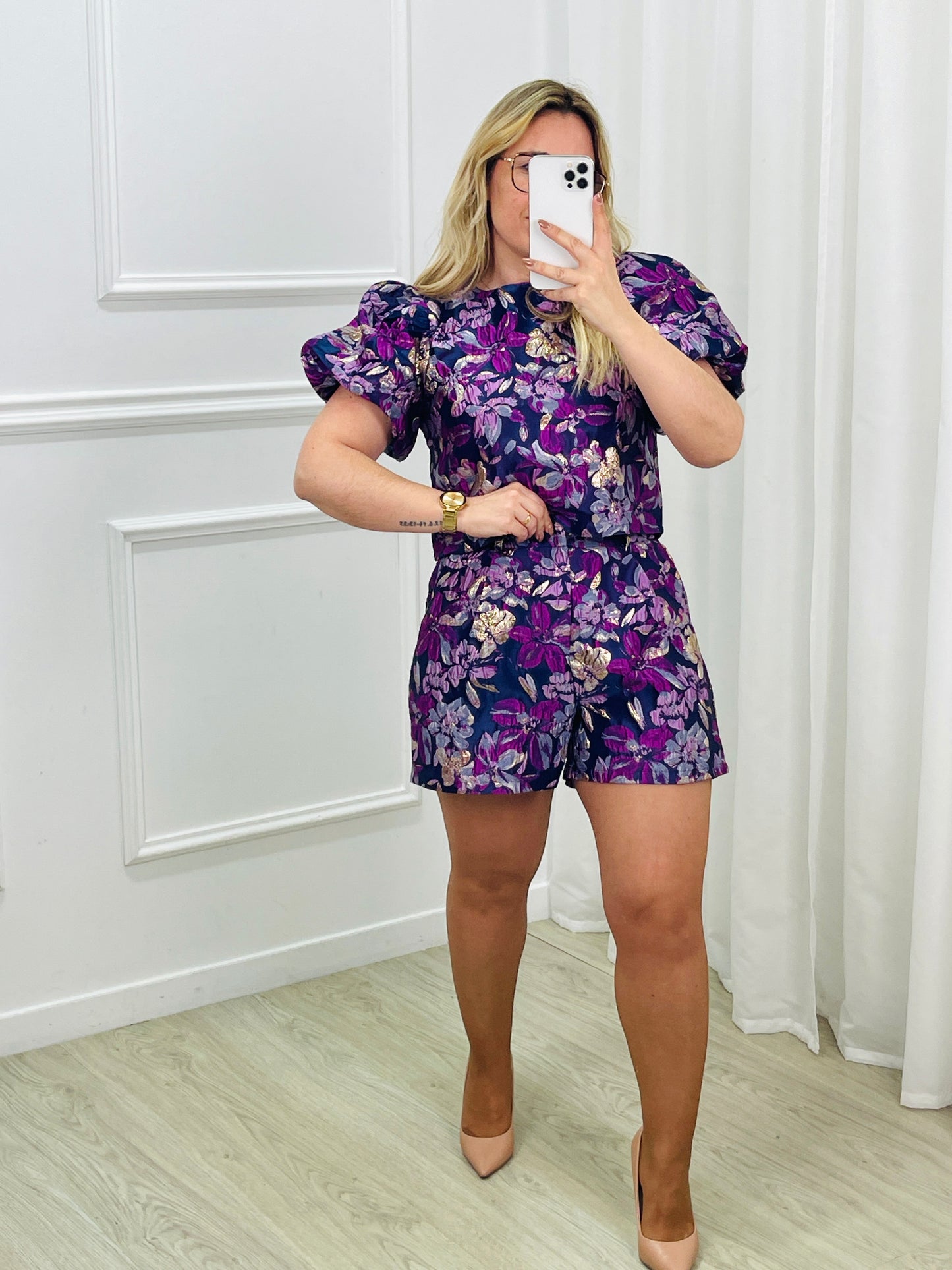 CONJUNTO BORDADO ROXO IVIVI