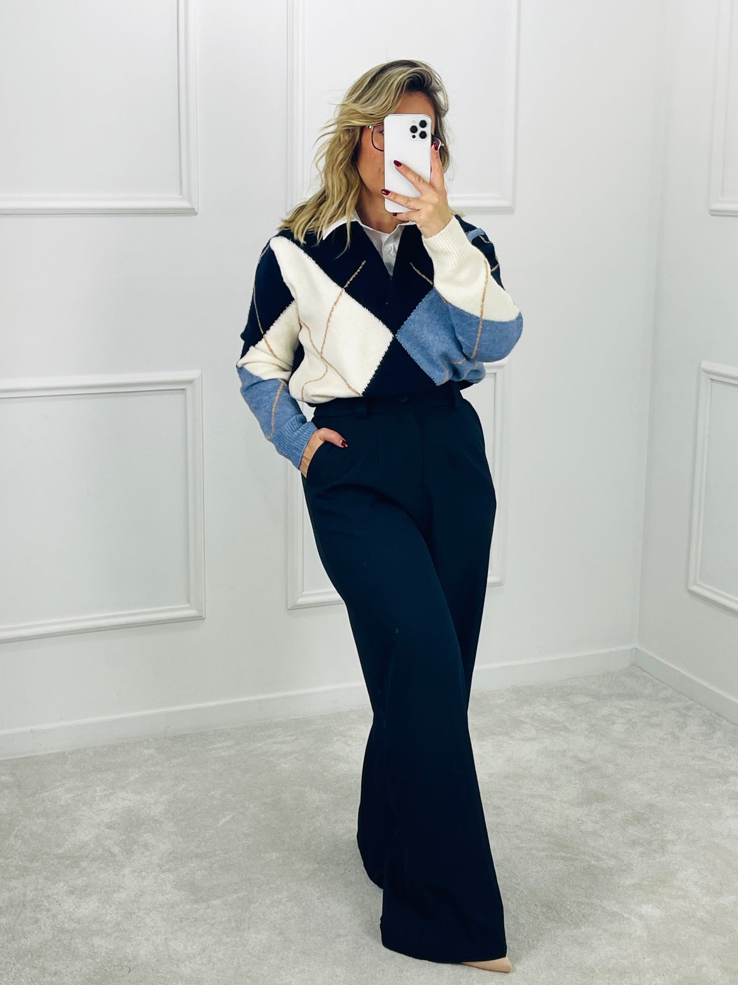 CALÇA ALFAIATARIA MARINHO