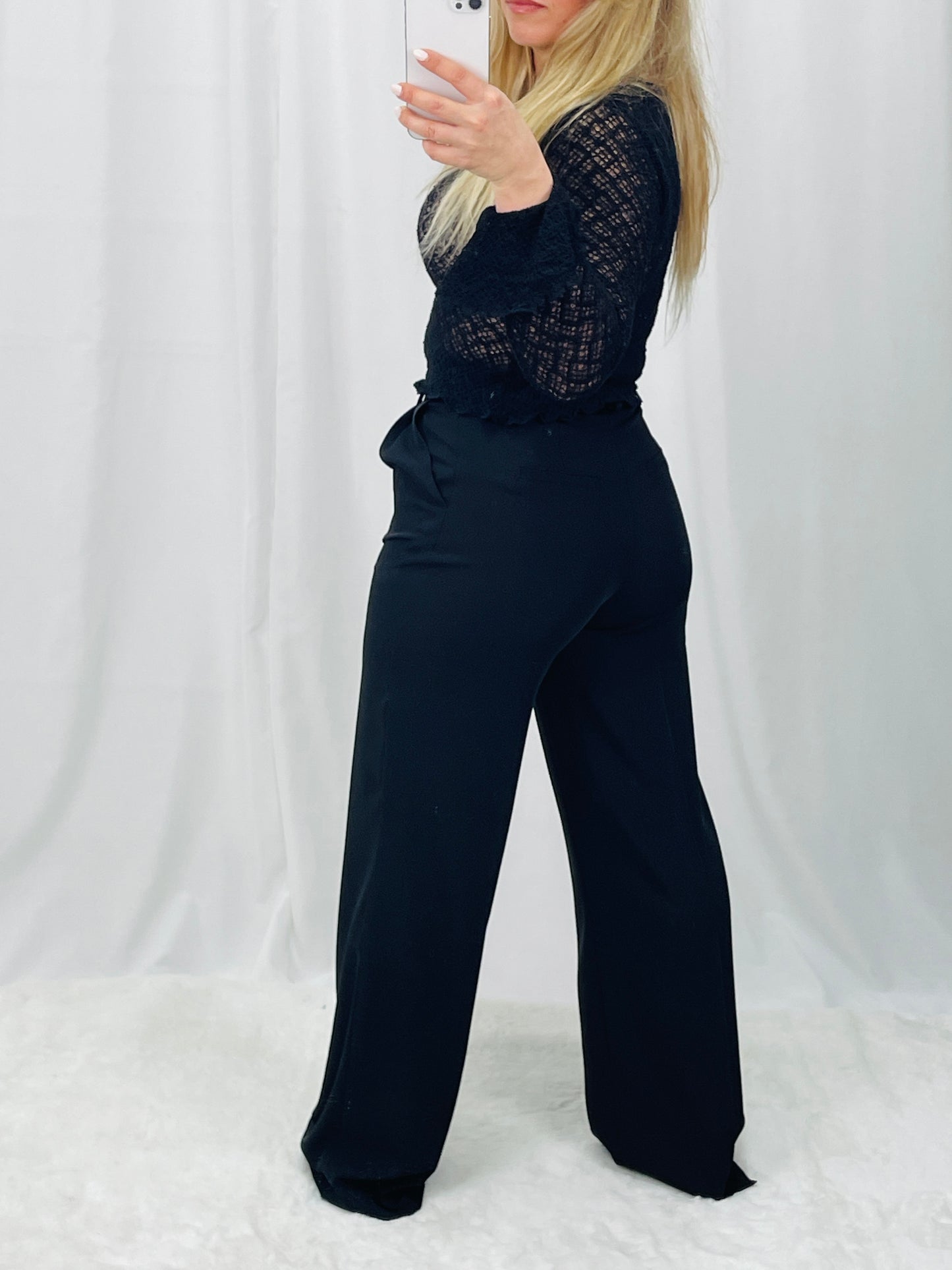 CALÇA DE ALFAIATARIA PRETO