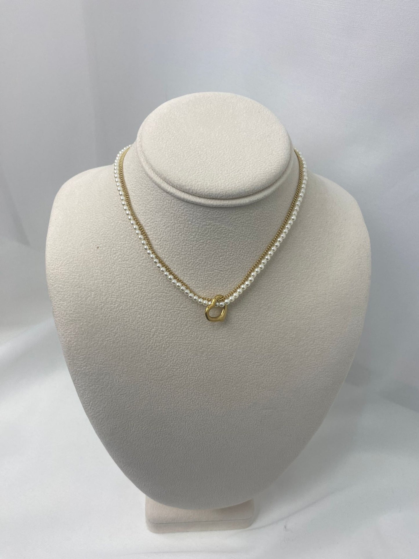 COLAR CORAÇÃO 2 VOLTAS