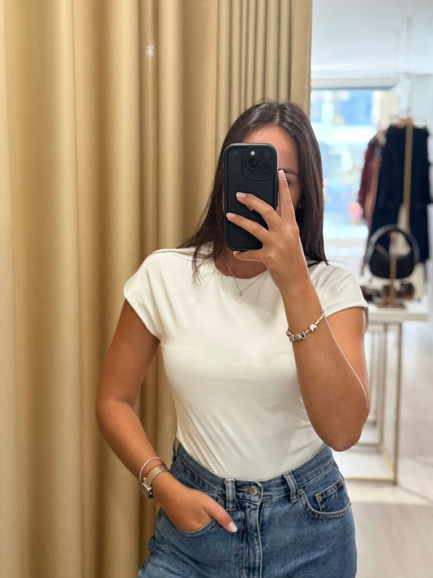 CAMISOLA BÁSICA MANGA CAVA