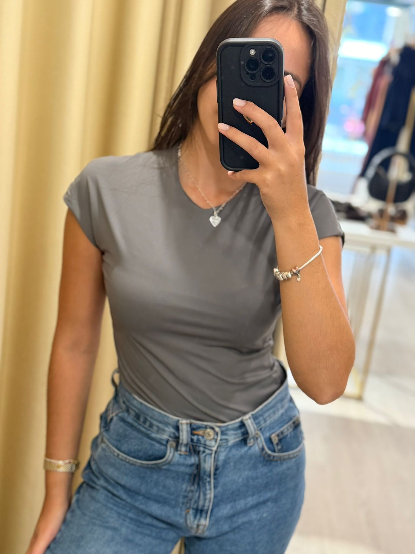 CAMISOLA BÁSICA MANGA CAVA