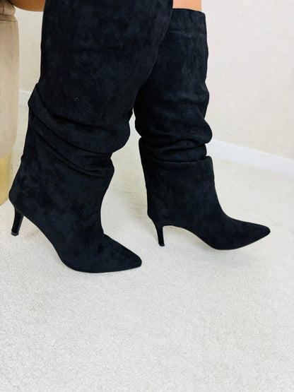 Bota Slouchy Preto
