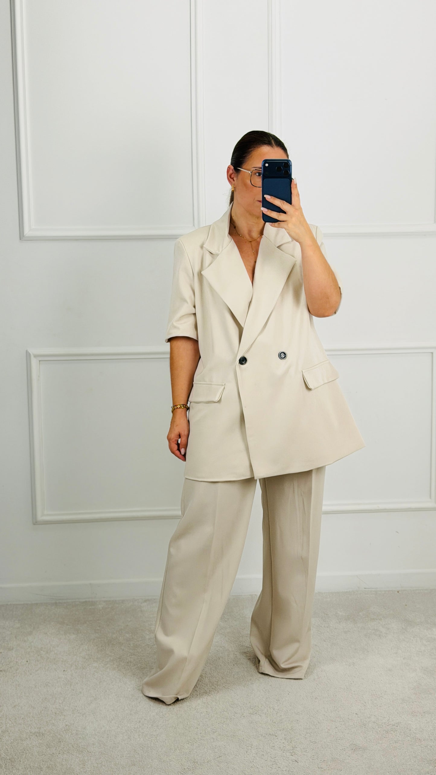 CONJUNTO BLAZER E CALÇA SILVANA