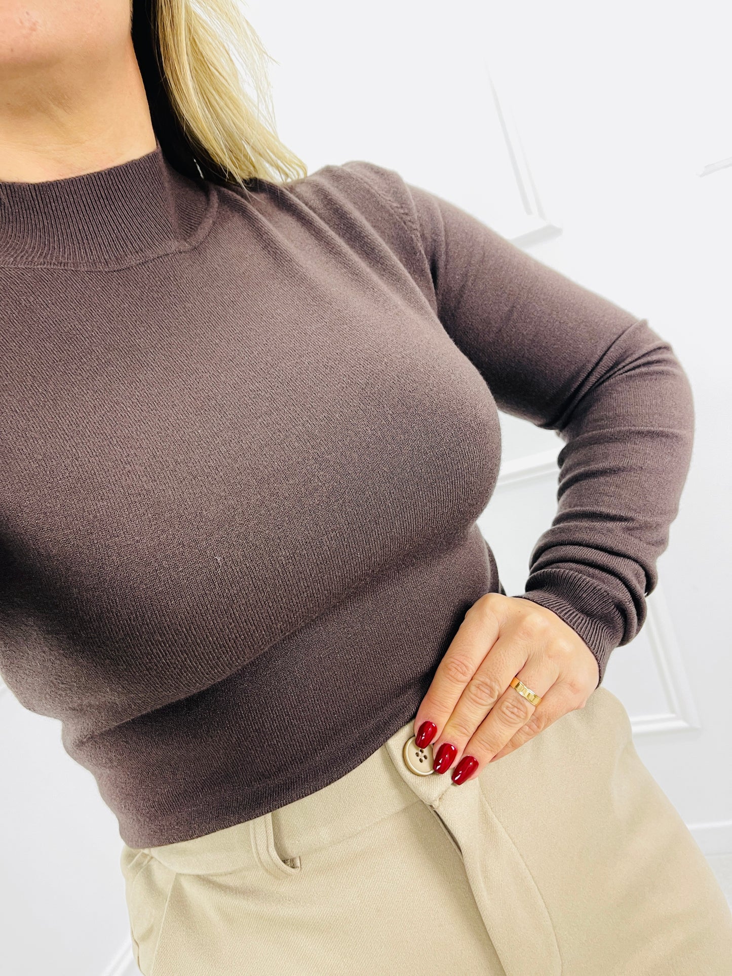 CAMISOLA DE MALHA BÁSICA