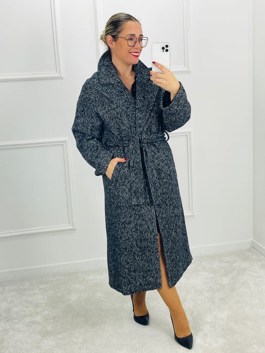 SOBRETUDO COMPRIDO FAZENDA PADRÃO TWEED