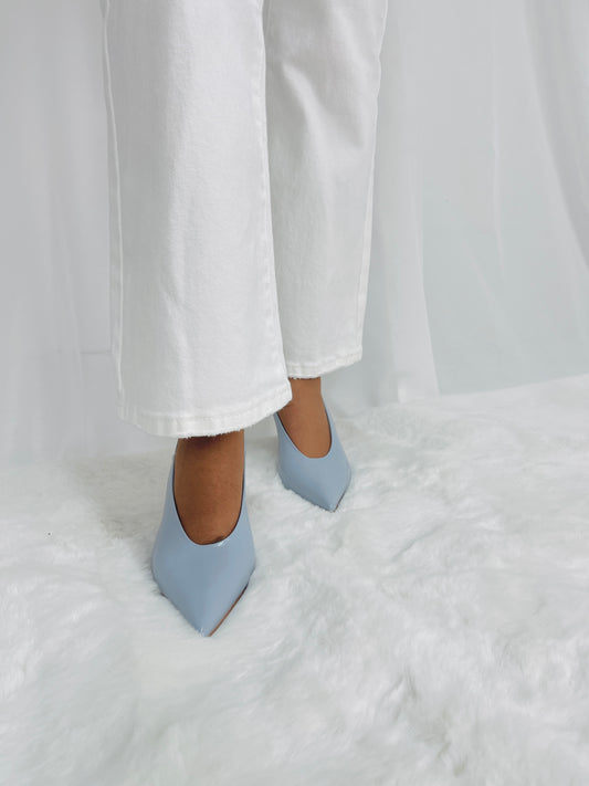 SAPATO MULE CORINA AZUL