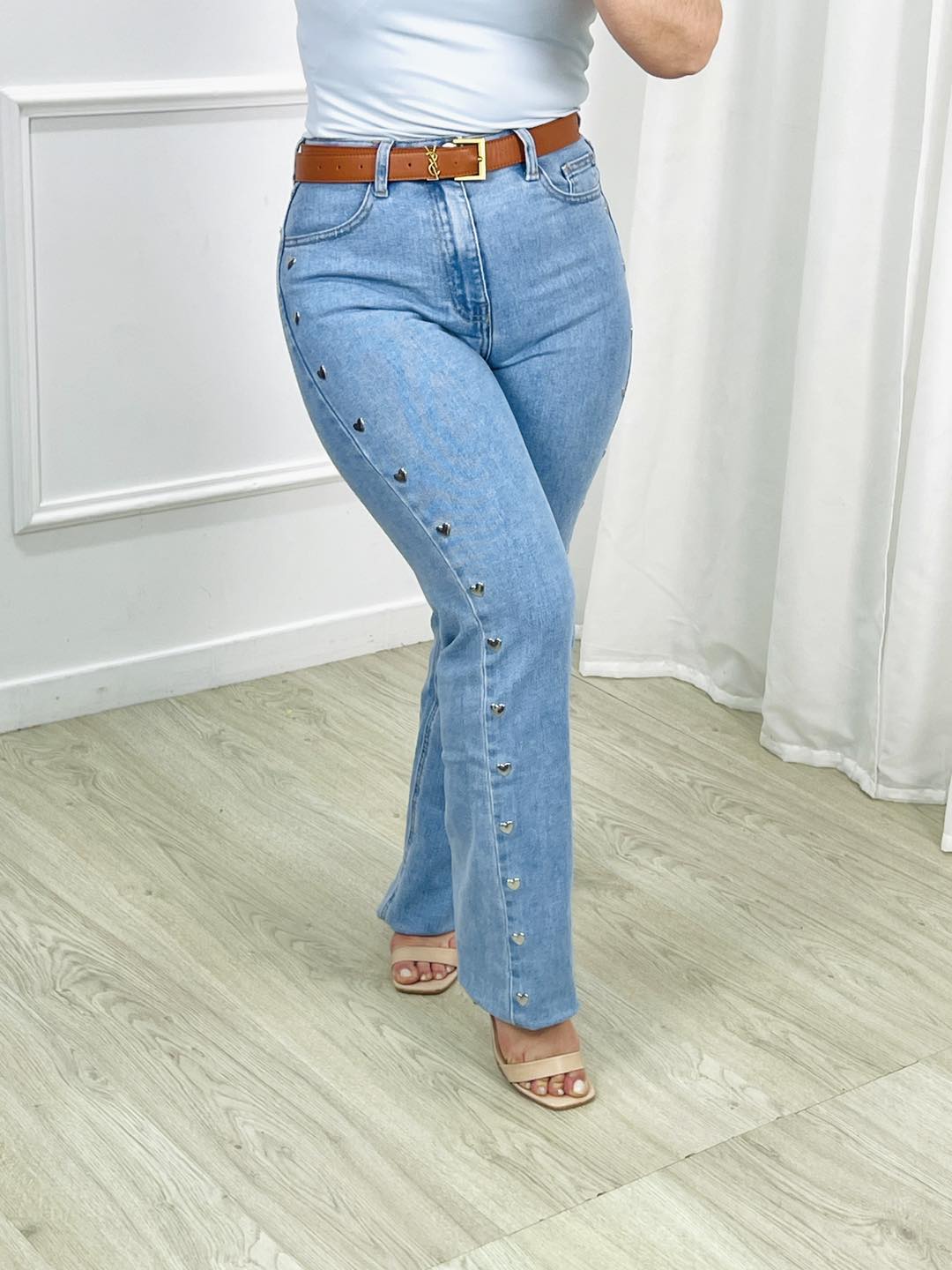 CALÇA DETALHE CORAÇÕES REDIAL