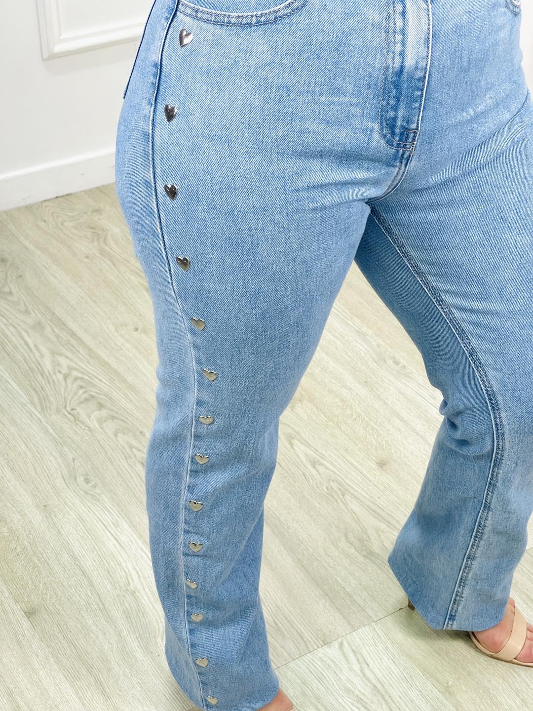 CALÇA DETALHE CORAÇÕES REDIAL