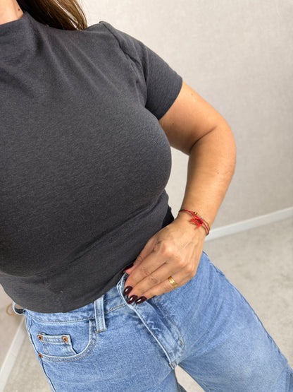 Camisola Básica Meia Gola
