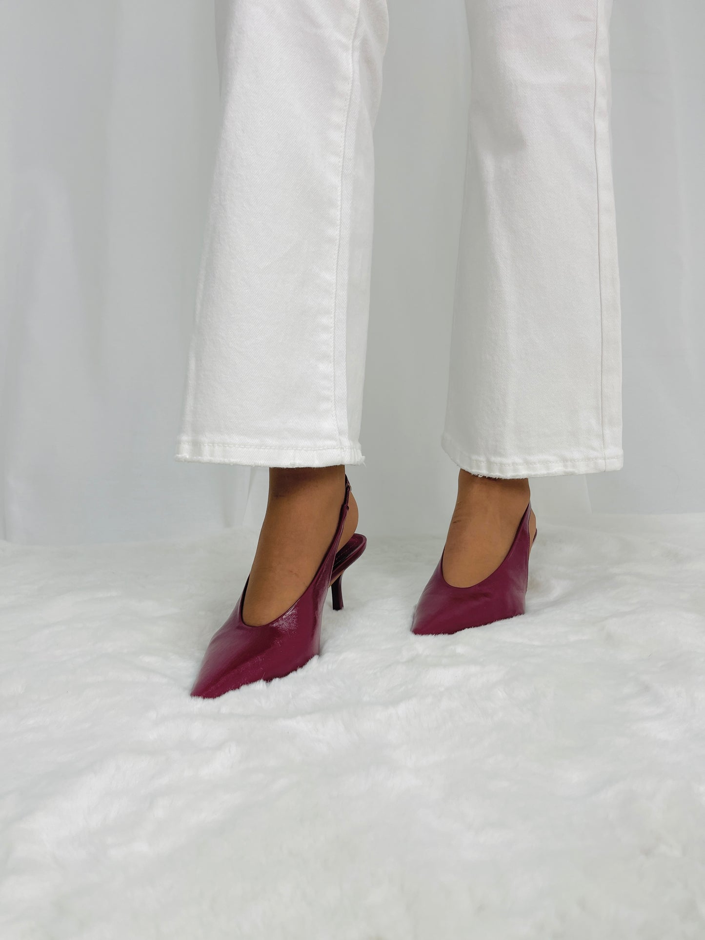 SAPATO MULE CORINA CEREJA