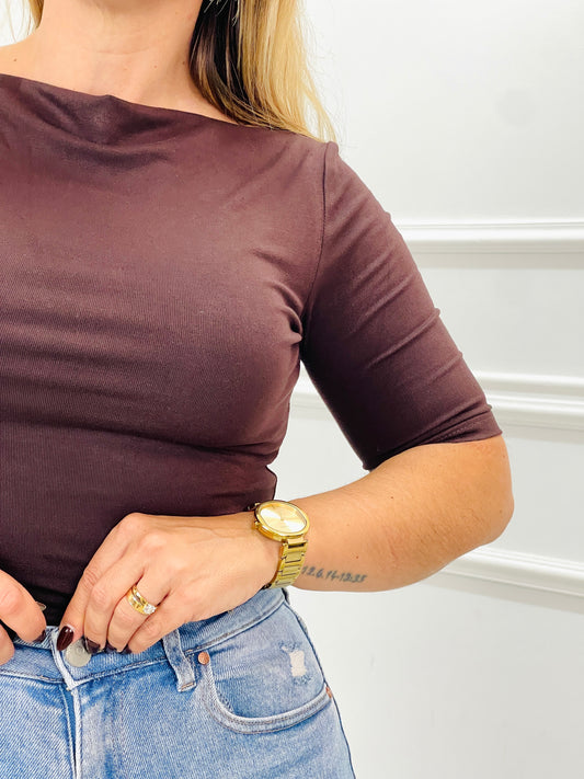 CAMISOLA BÁSICA MANGA CURTA