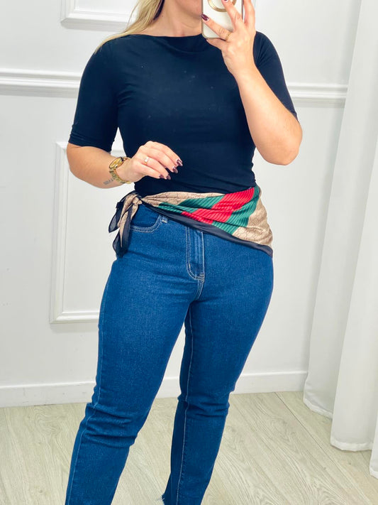 CAMISOLA BÁSICA MANGA CURTA