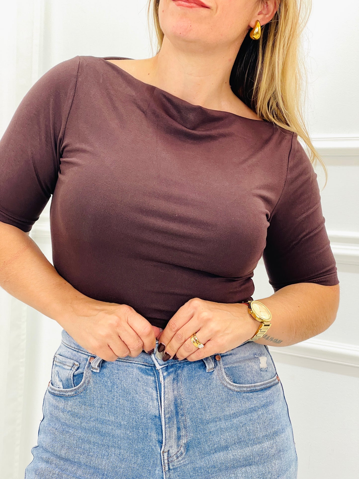 CAMISOLA BÁSICA MANGA CURTA