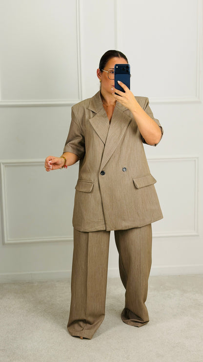CONJUNTO BLAZER E CALÇA SILVANA