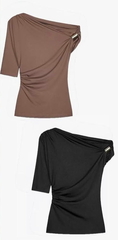 CAMISOLA ASSIMÉTRICA