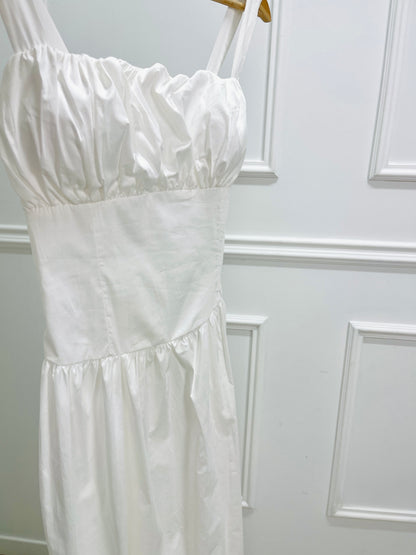 VESTIDO ALGODÃO COM COPAS