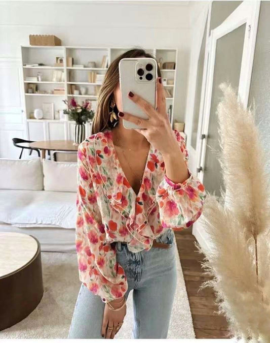 BLUSA FLORAL