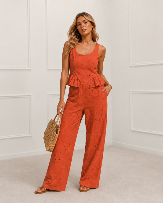 CONJUNTO BORDADO ELEGANCE