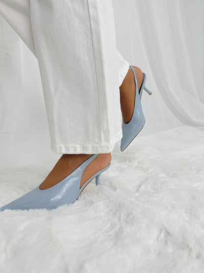 SAPATO MULE CORINA AZUL