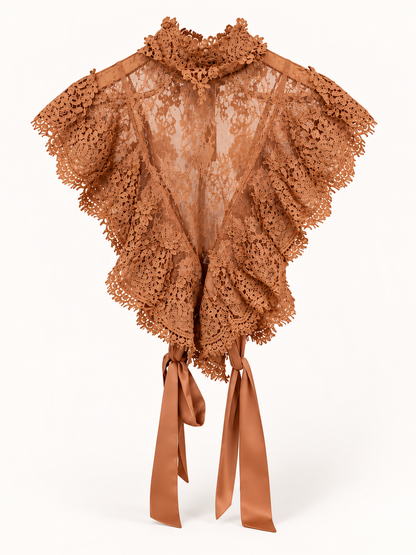 Top com renda Mochy