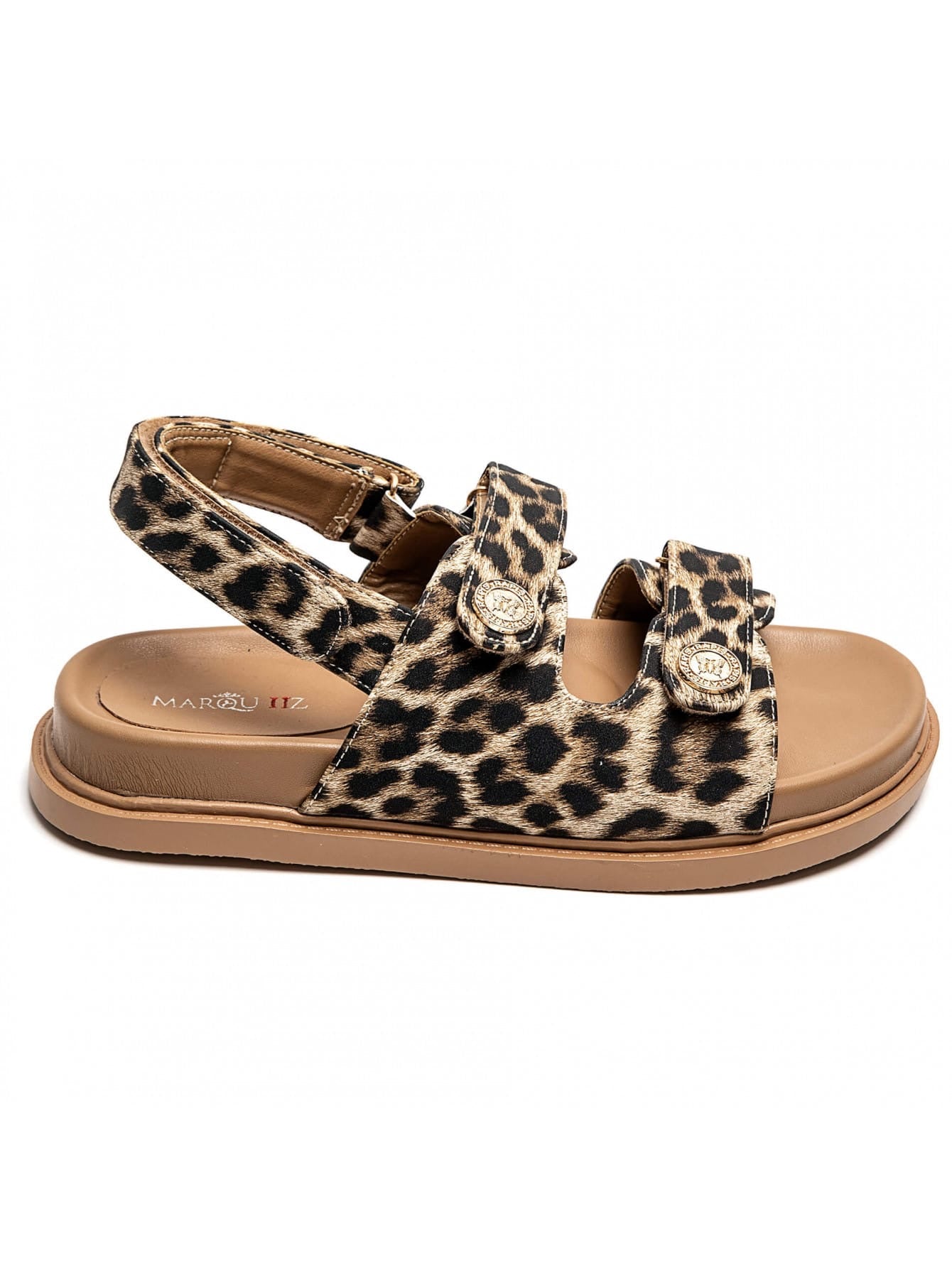 SANDÁLIA RASA LEOPARDO