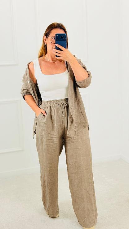 CONJUNTO LINHO NATURAL