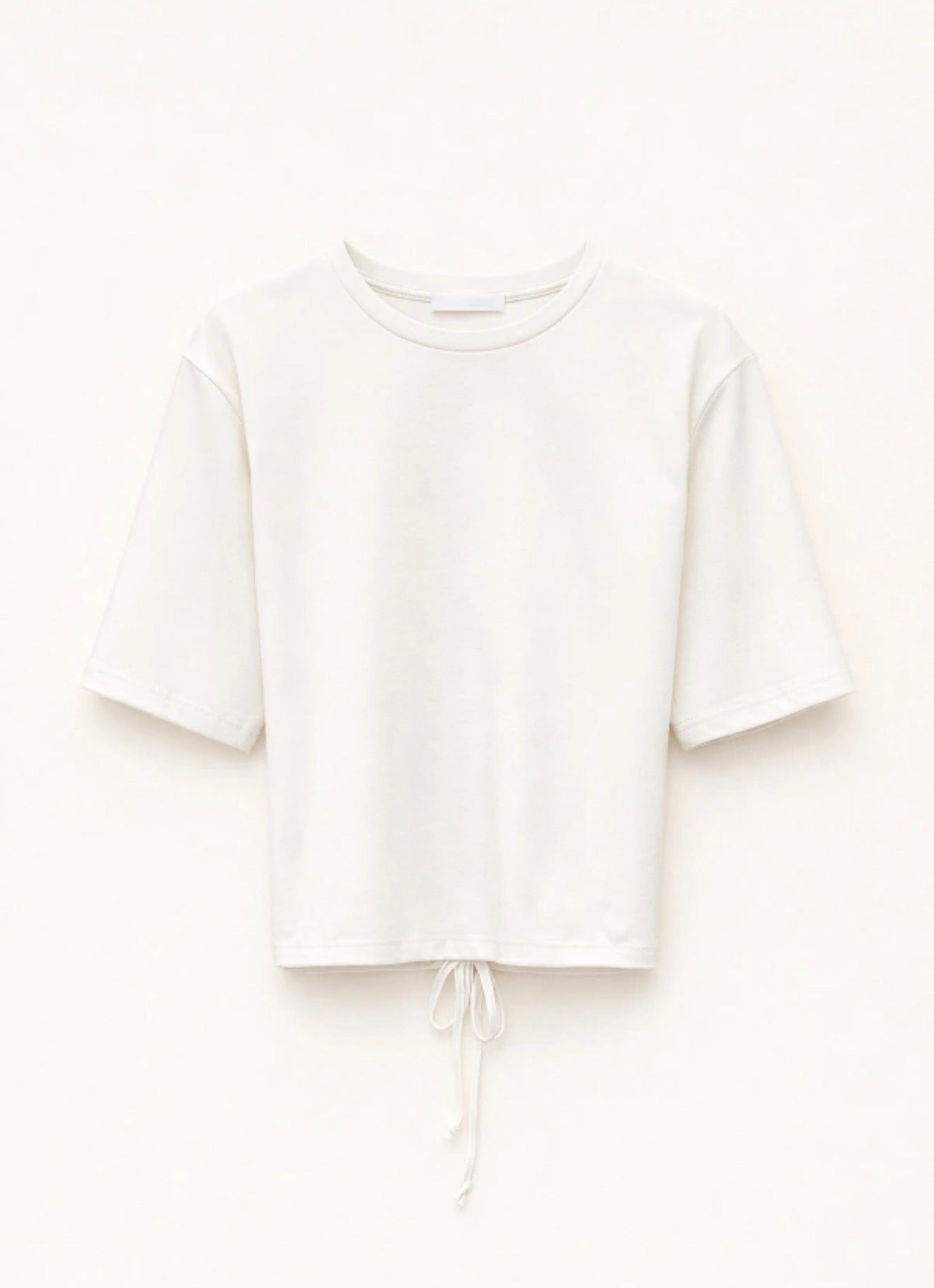 T-shirt Detalhe Cruzado Costas