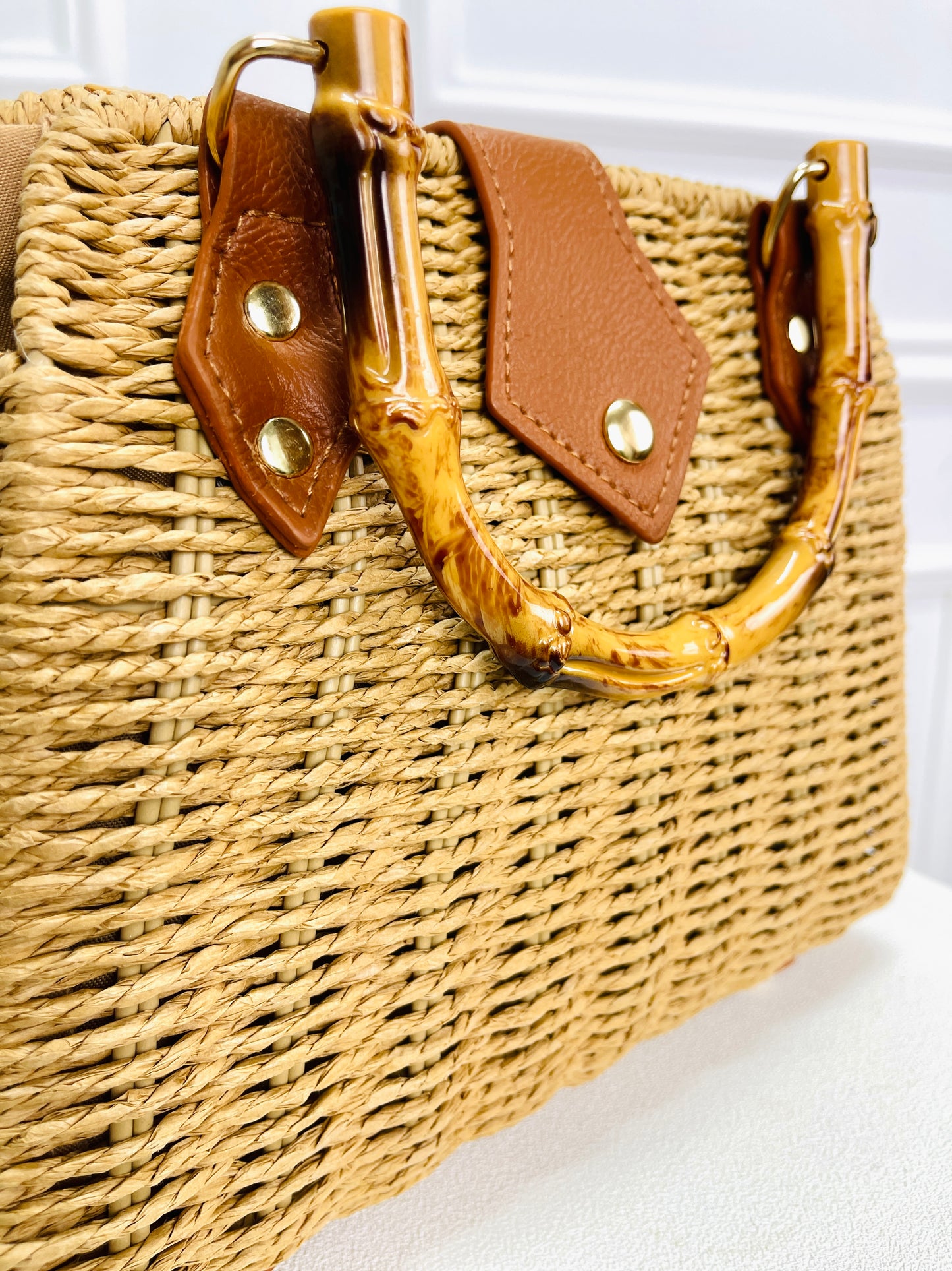 MALA RATTAN ALÇA BAMBU