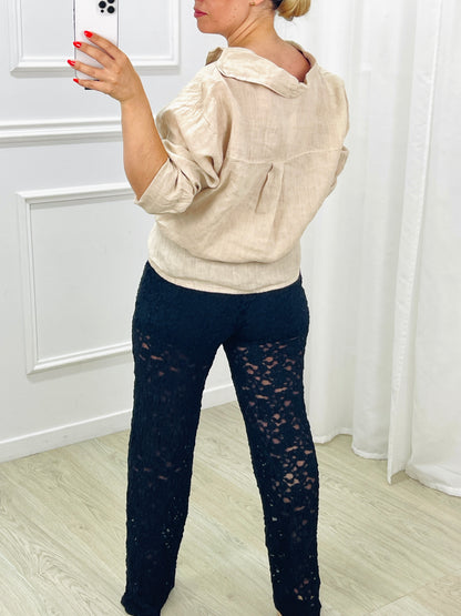 CALÇA RENDA
