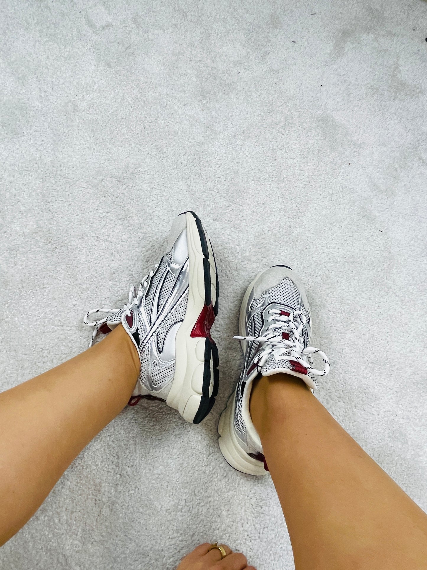 CORINA SILVER SPORTS SHOES