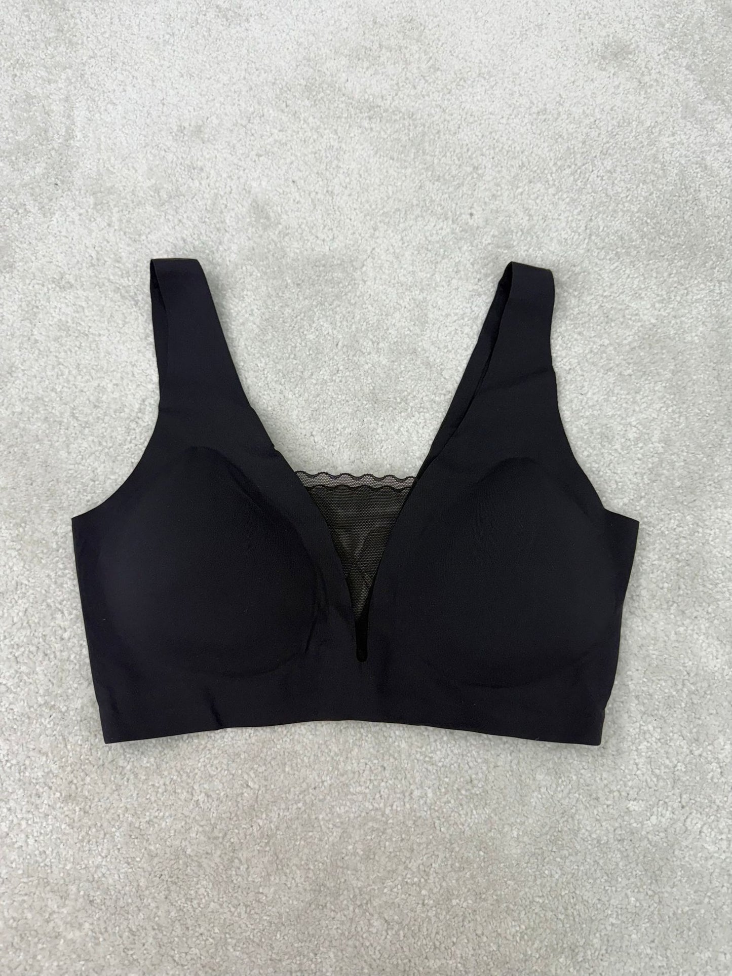 SOUTIEN SEM ARO COM RENDA PRETO