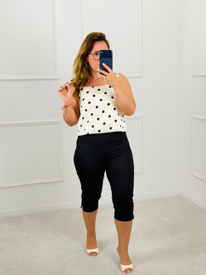 CALÇA CAPRI PRETO IVIVI