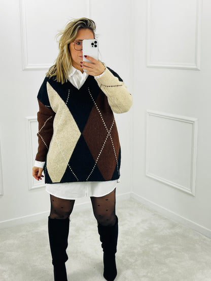 CAMISOLA PADRÃO LOSANGULOS