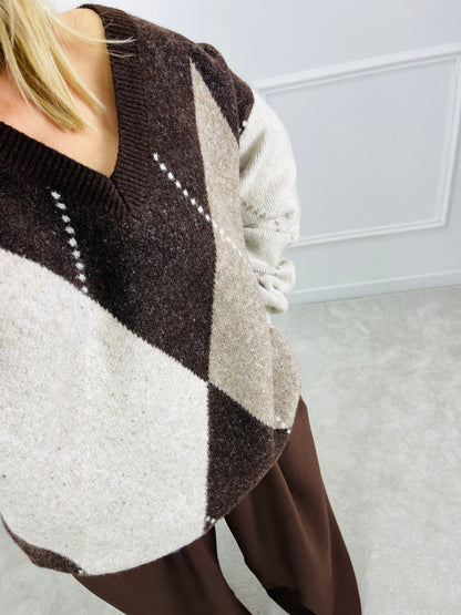 CAMISOLA PADRÃO LOSANGULOS