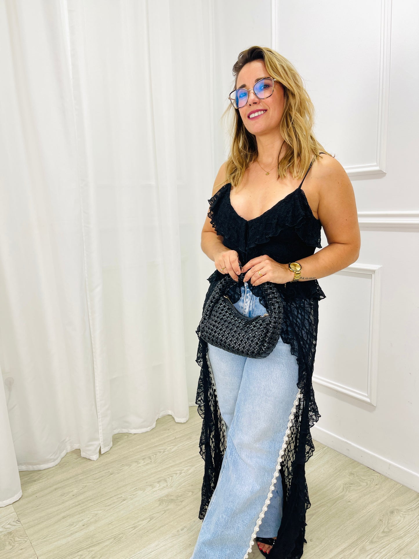 TOP COMPRIDO BOHO RENDA