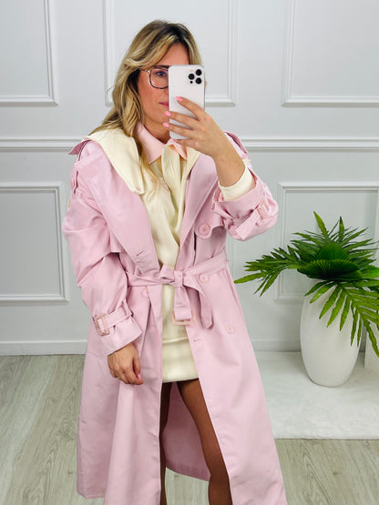 TRENCH ROSA MOCHY