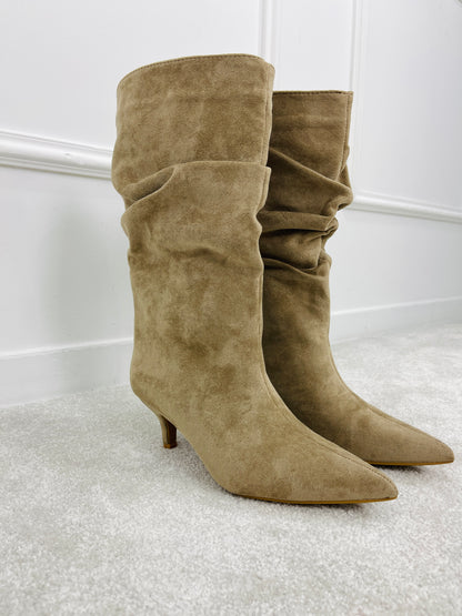 BOTAS CAMURÇA CANO SLOUCH CAMEL
