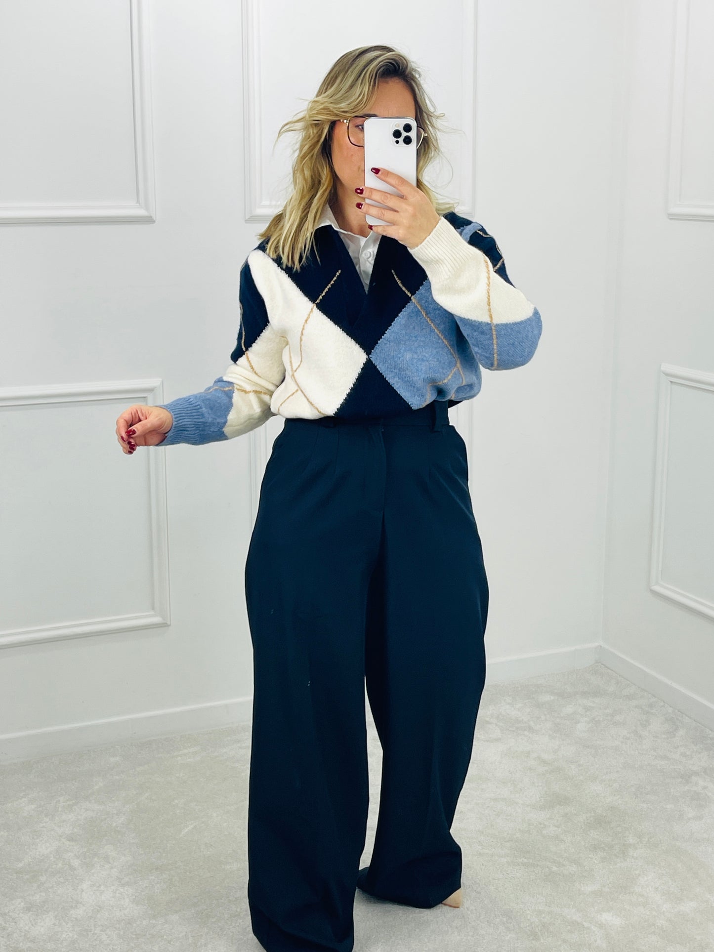 CALÇA ALFAIATARIA MARINHO