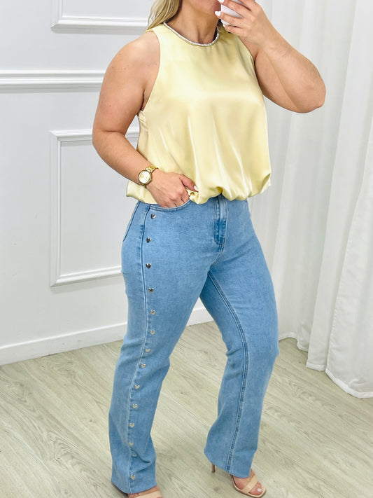 TOP HALTER CETIM COM DETALHE STRASS