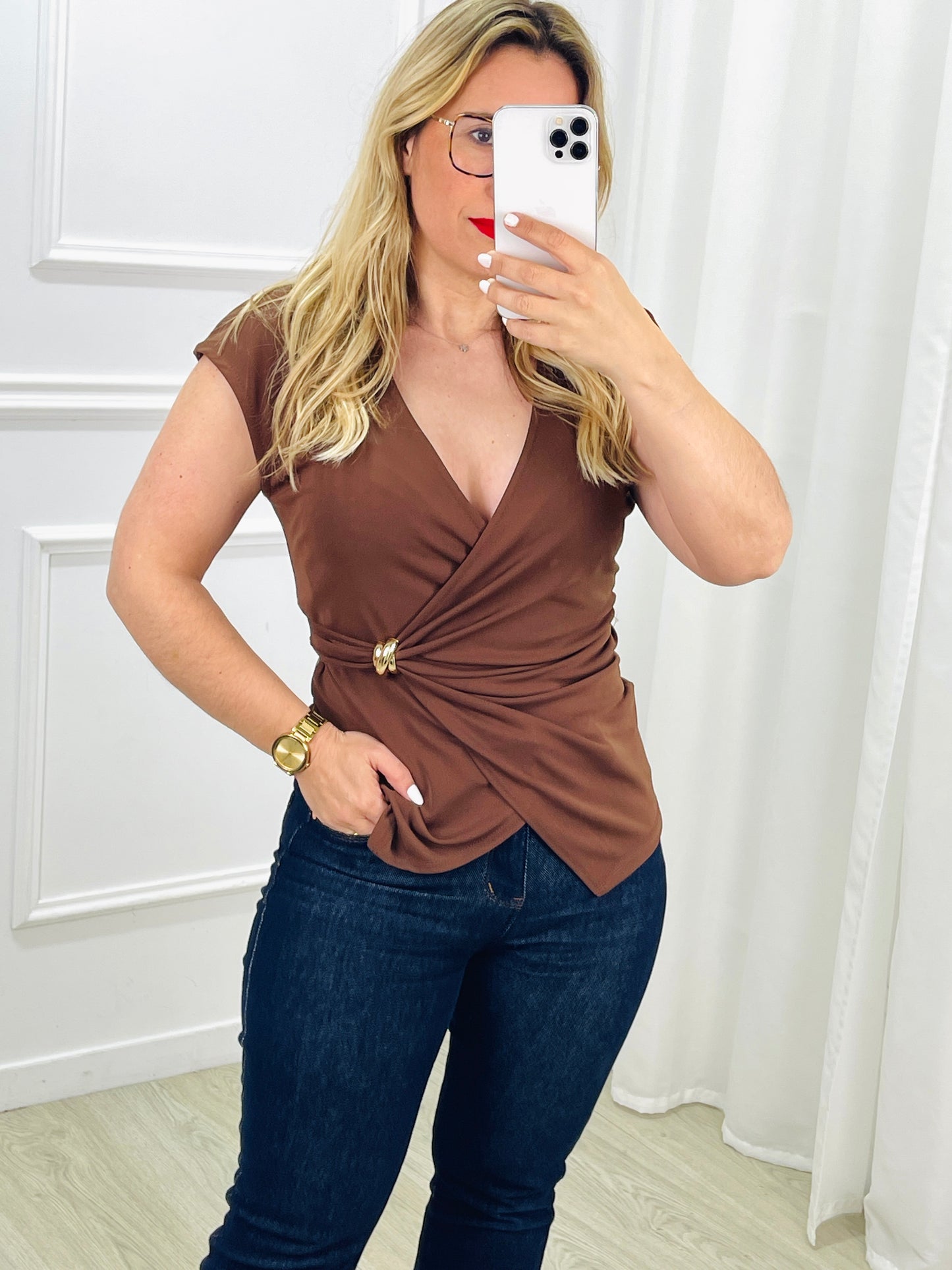 CAMISOLA DECOTE CRUZADO