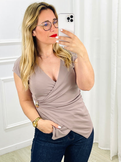 CAMISOLA DECOTE CRUZADO