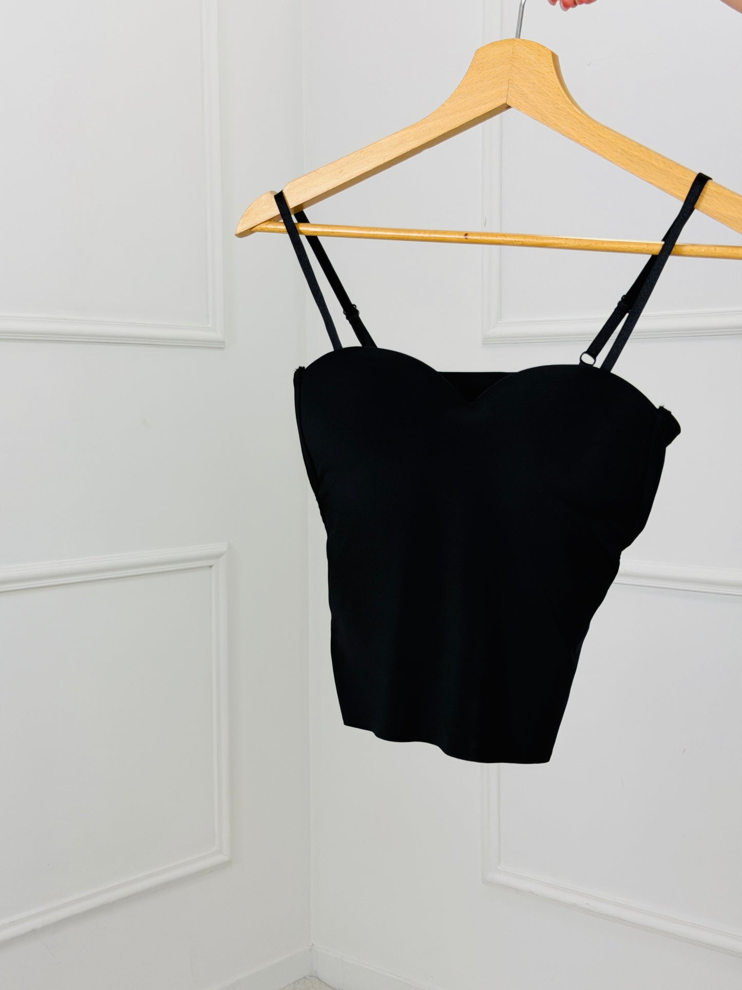 TOP LYCRA ALÇAS COM COPAS