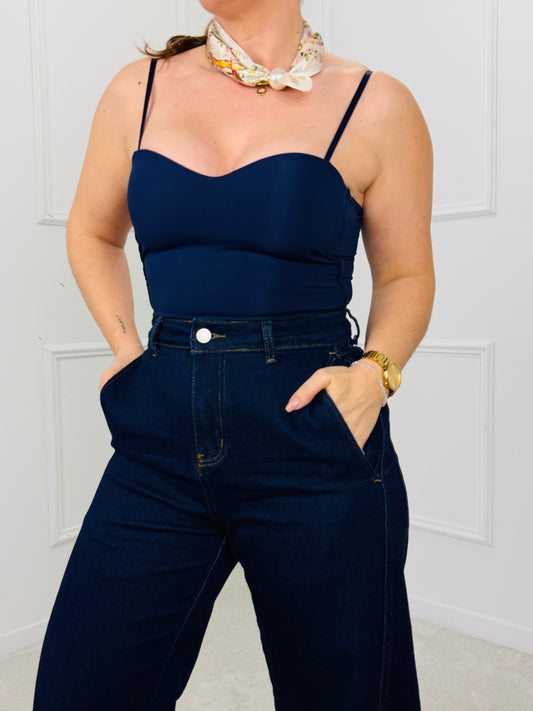 TOP LYCRA ALÇAS COM COPAS