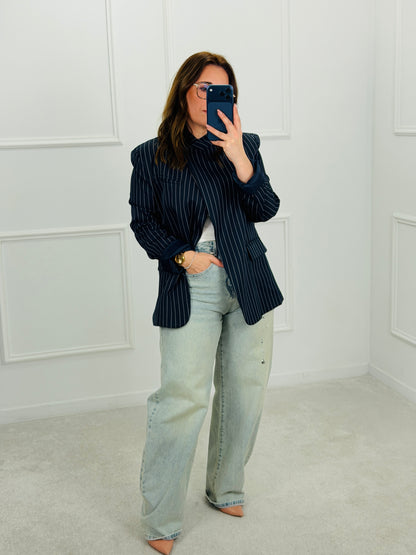 BLAZER ASSIMETRICO STRIPES