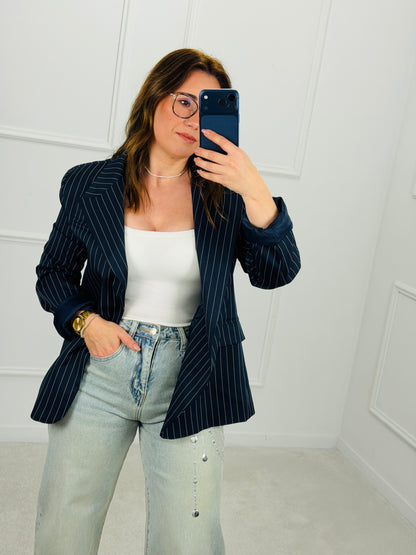 BLAZER ASSIMETRICO STRIPES